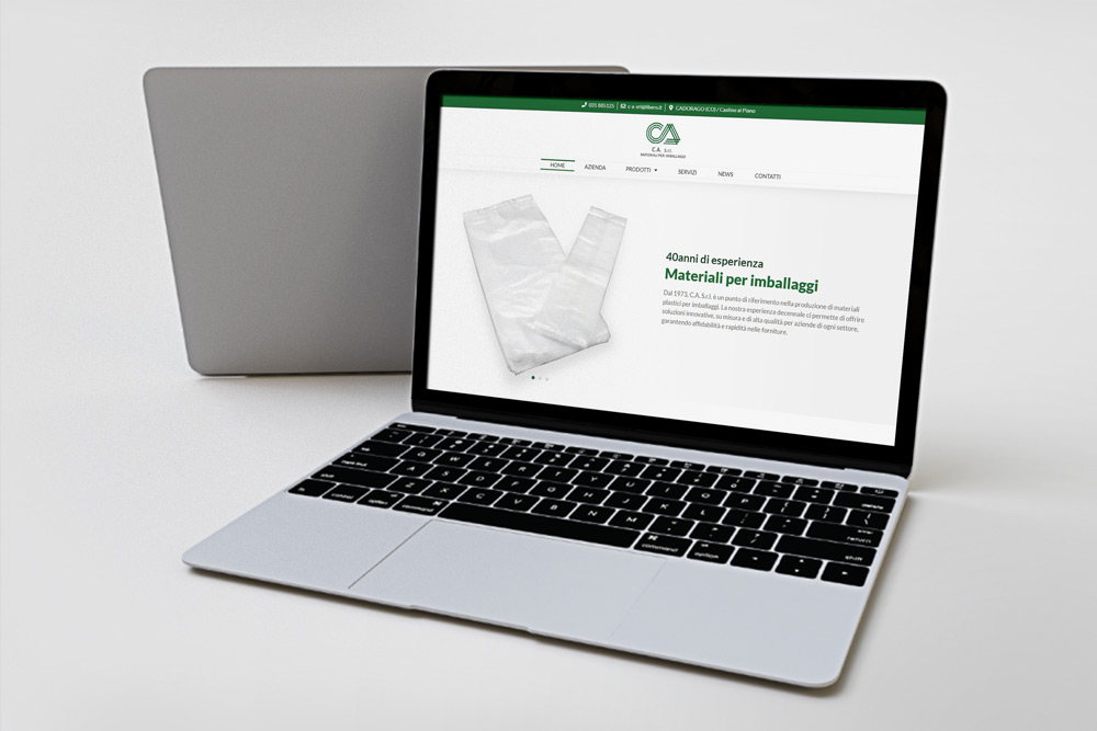 ca srl nuovo sito web online